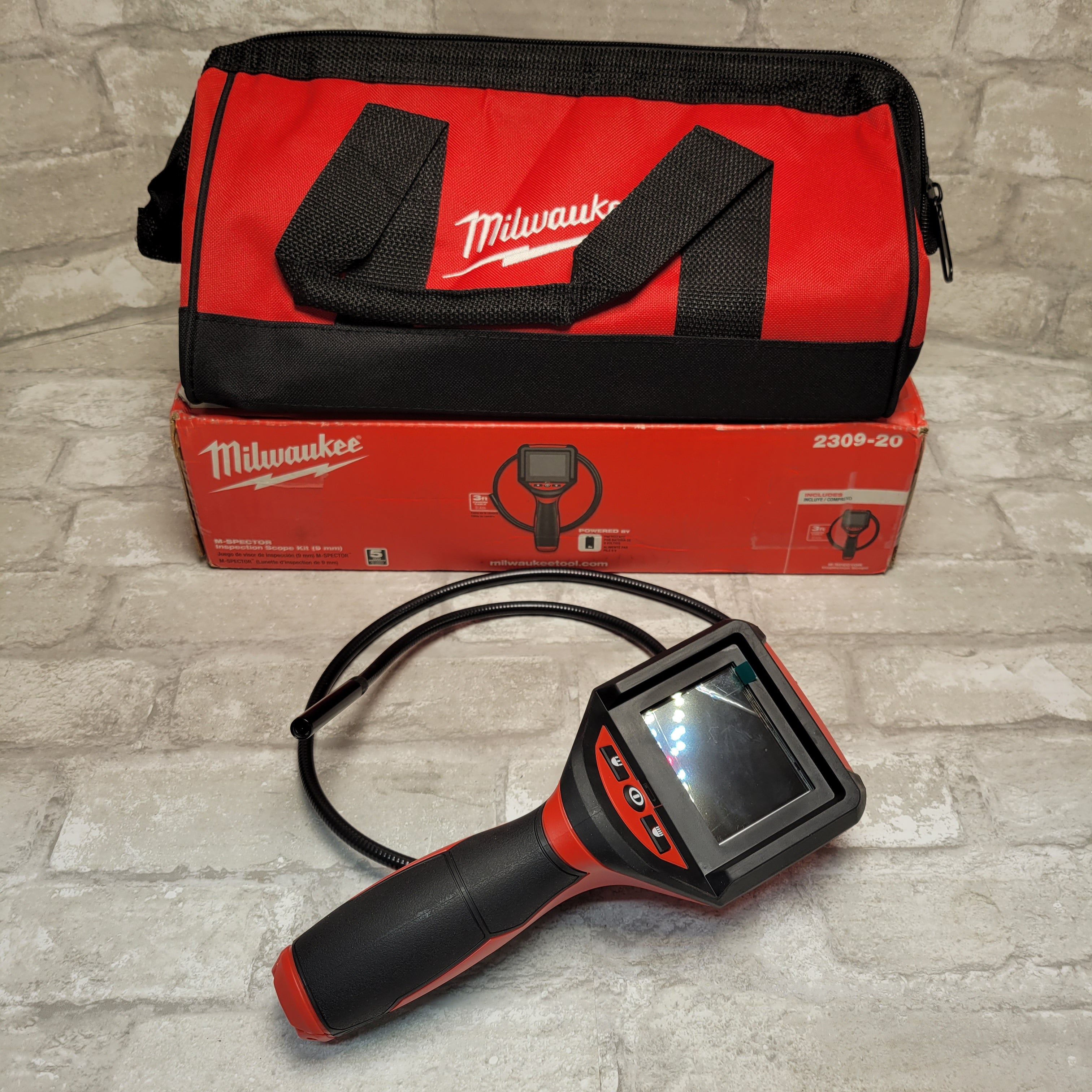 Milwaukee M-Spector 3 ft. Inspection Camera Scope Kit 2309-20 (7975214645486)
